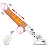 Pistola telescópica automática de vibración Scimitar, simulación de masturbación femenina con masilla